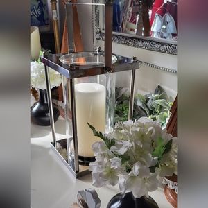 Polished Metal Lantern